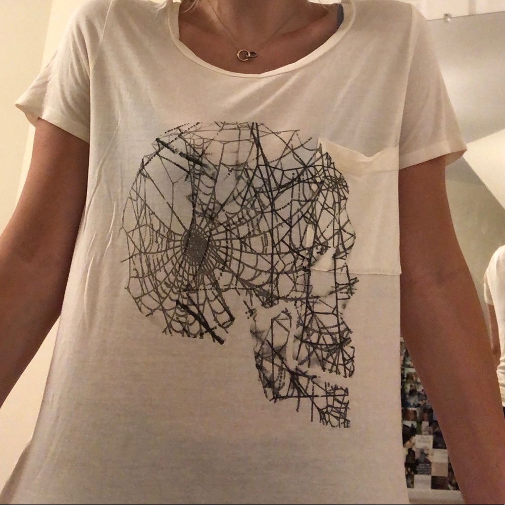 Skull shirt: Saks Fifth